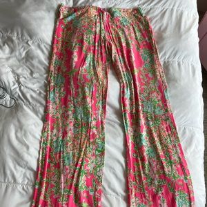EUC Southern Charm Lilly Pulitzer Georgia May Palazzo Pants